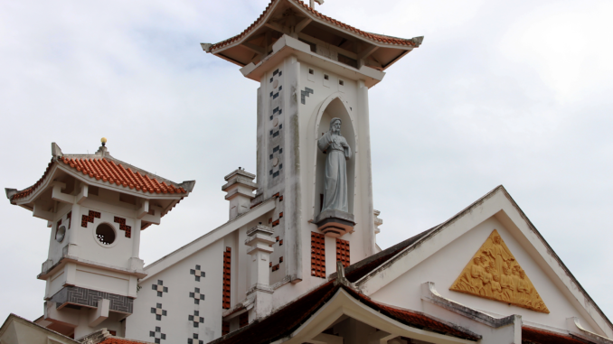 130-year-old Mekong Delta church a marriage of West, East