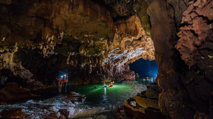 Phong Nha best cave treks, Tú Làn Cave trek, best cave treks phong nha Vietnam, Vietnam Tourism