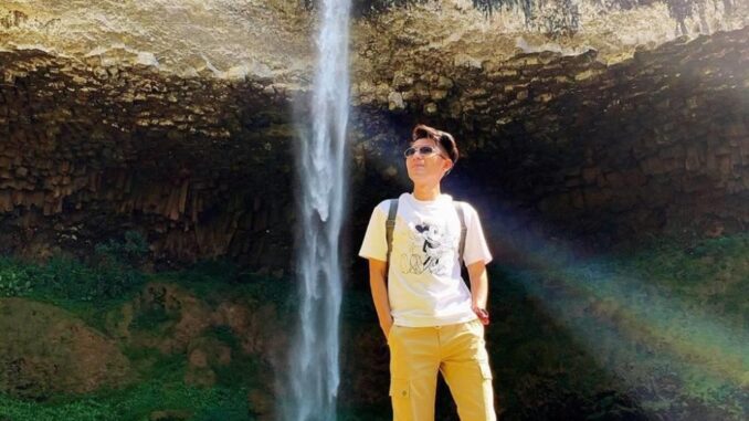 beauty of Lien Nung waterfall