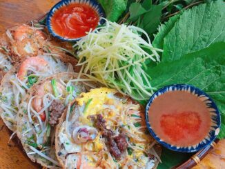 Southern pancakes, pancakes in central Vietnam