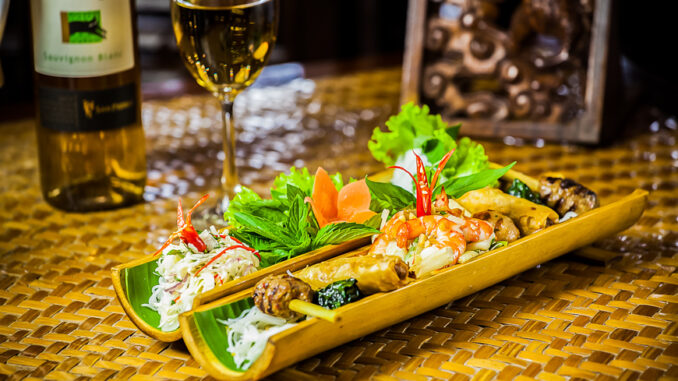 Dining in the mekong Delta